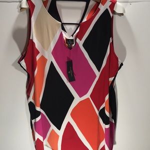 🆕 Worthington Sleeveless Blouse 👚 2X